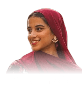 Maryam Raja is using kalakar for hinglish captions